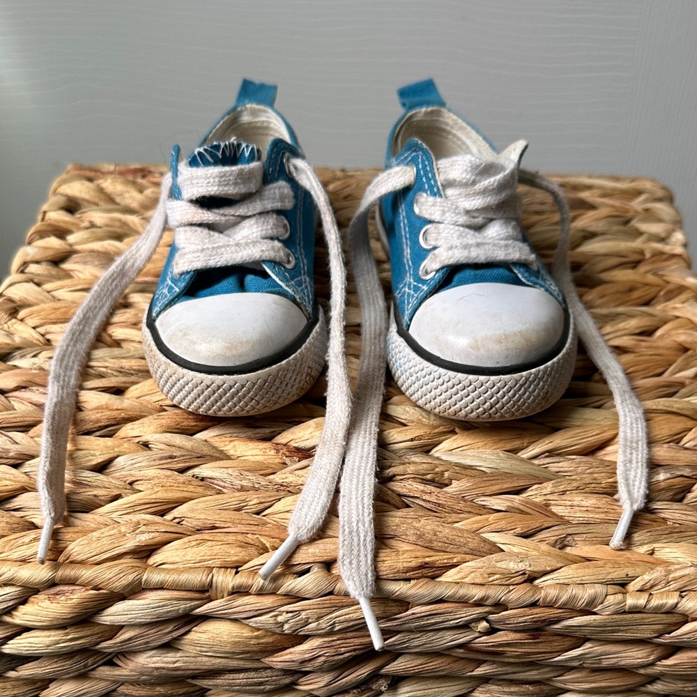 Koala Kids Teal Canvas Sneakers
